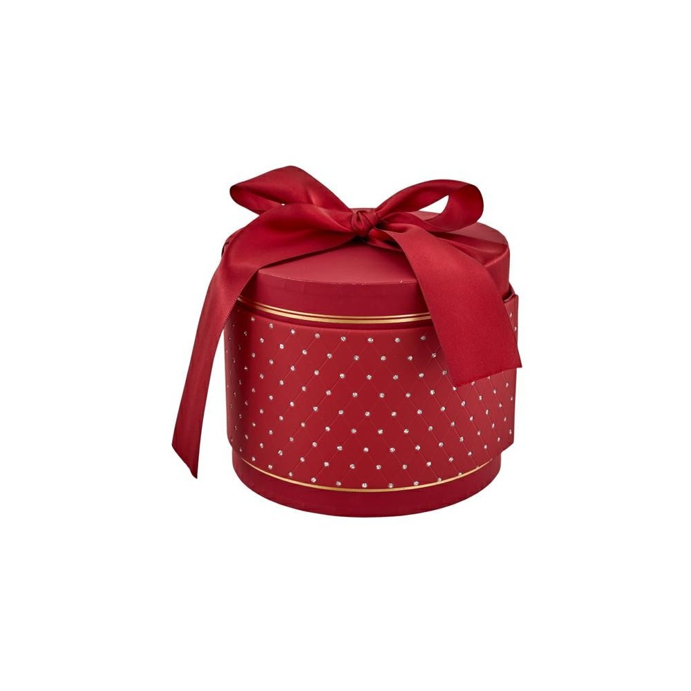 RED SCATOLA TONDA PICCOLA 14.5X12.2